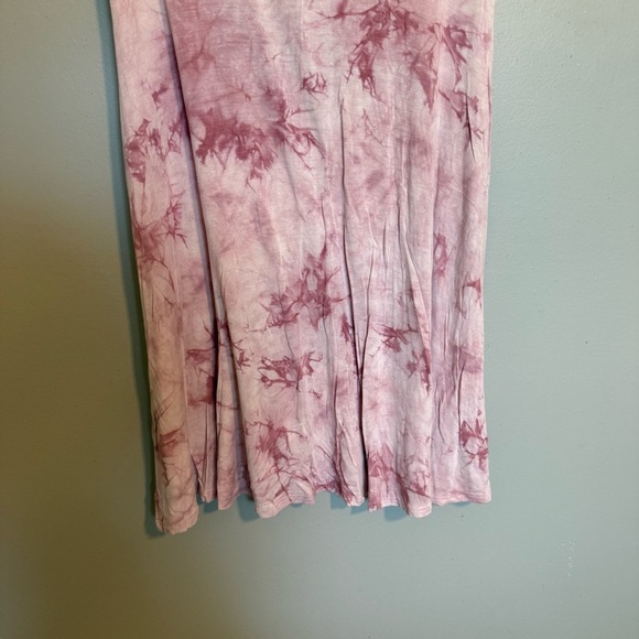Rolla Coster Pink Tie-Dye Short Sleeve Mini Dress Size Medium - Picture 4 of 7